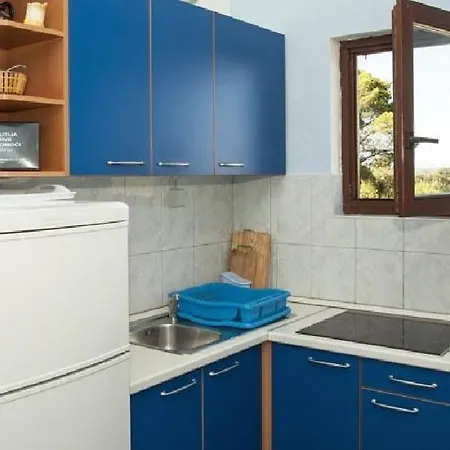 Apartment In With Sea View, Loggia,air Conditioning, Wifi 4565-1 Zdrelac
